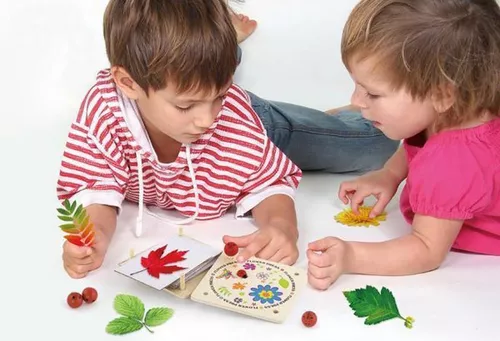 купить Игрушка Viga 59486 Set de dezvoltare presă pentru flori Flower Press в Кишинёве 