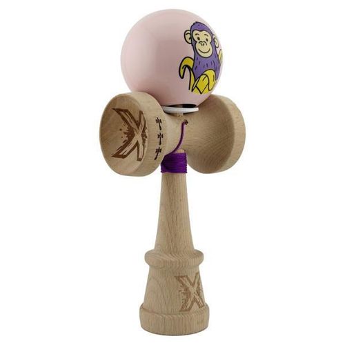 купить Активная игра Essa 164575 Kendama Super Sticky X Original, 7.5x6x18cm, Maimuță, roz в Кишинёве 