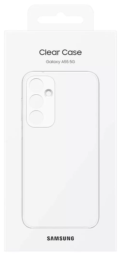 купить Чехол для смартфона Samsung EF-QA556 A55 Clear Case Transparent в Кишинёве 