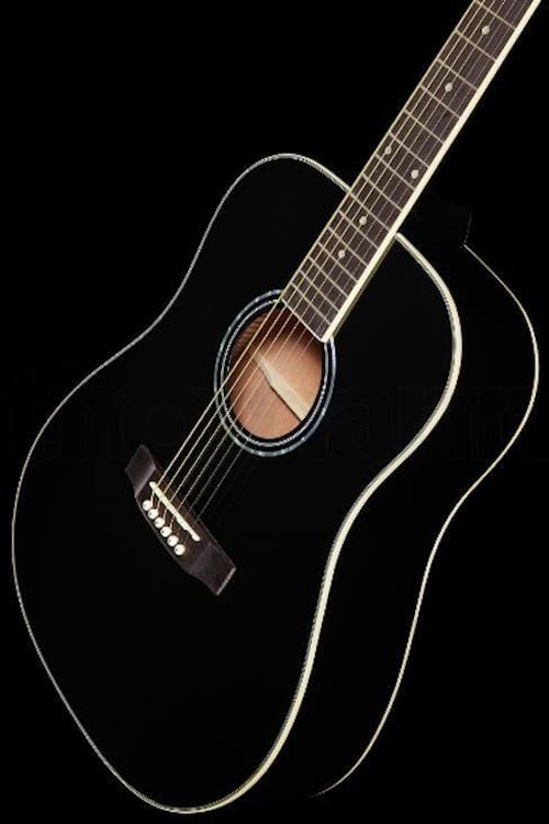 купить Гитара Harley Benton D-120BK, acustica в Кишинёве 