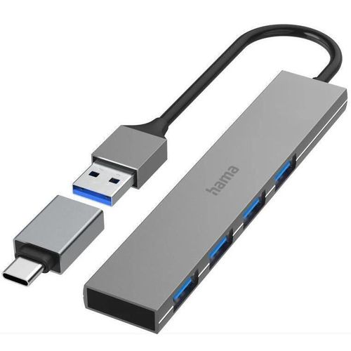 купить Переходник для IT Hama 200141 USB-C-Hub в Кишинёве 