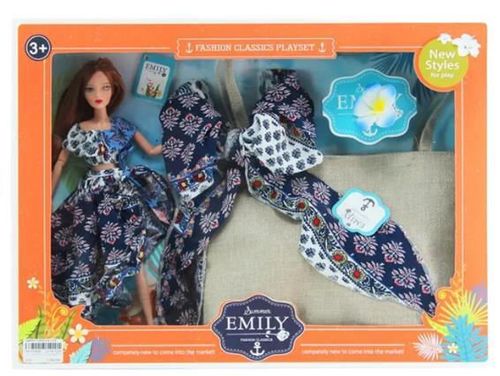 купить Кукла Essa QJ091B Papusa Emily cu gentuță в Кишинёве 