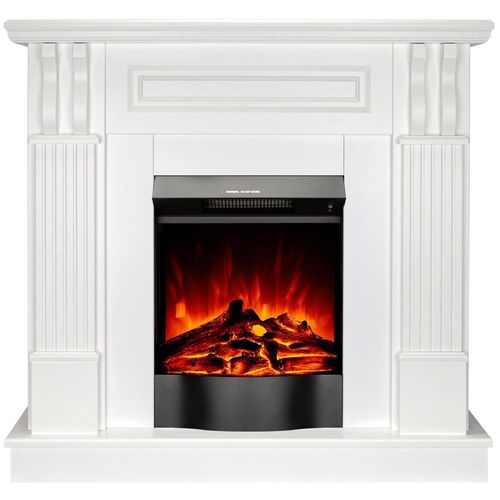 купить Камин электрический ArtFlame Veronix & Corsica, 1000x1050x300mm, Alb в Кишинёве 