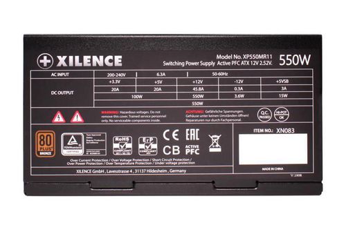 cumpără Bloc de alimentare PC Xilence XP550MR11, 550W, Performance A+ III Series în Chișinău 