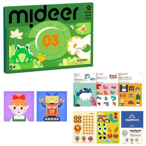 купить Набор для творчества Mideer MD3371 Let's Stick, Nivelul 3 в Кишинёве 