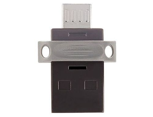 купить 32GB USB Flash Drive Verbatim Dual Drive OTG 32GB, Black, Micro-B/USB 2.0, 49843 (memorie portabila Flash USB/внешний накопитель флеш память USB) в Кишинёве 