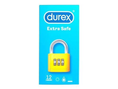 Презервативы утолщенные Durex Extra Safe (12 шт) 