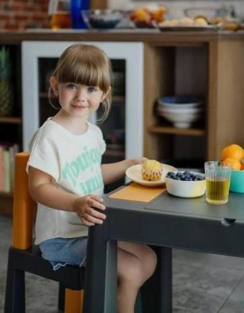 cumpără Set de mobilier pentru copii Tega Baby TEGGI MULTIFUN TI-011-172 mustard/grey în Chișinău 