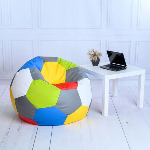 купить Кресло-мешок BeanBag BM6119, Mяч из экокожи Ares, XXL, разноцветный "Combo 1" в Кишинёве 