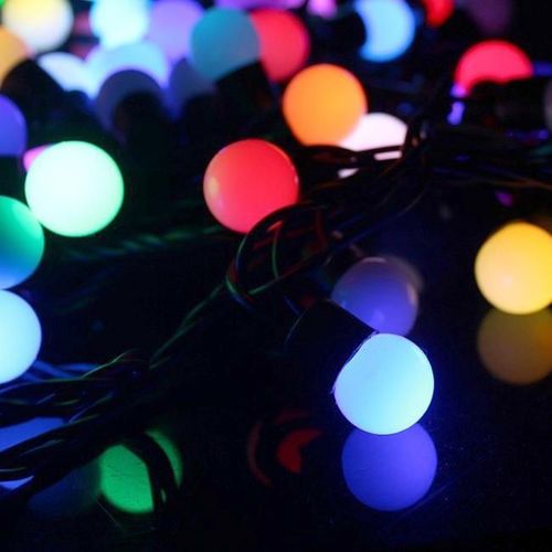 cumpără Ghirlandă Promstore 37394 Огни новогодние Шарики 40LED разных цветов, 5.5m, in/out în Chișinău 