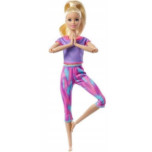 купить Кукла Barbie GXF04 Made to Move (blonda) в Кишинёве 