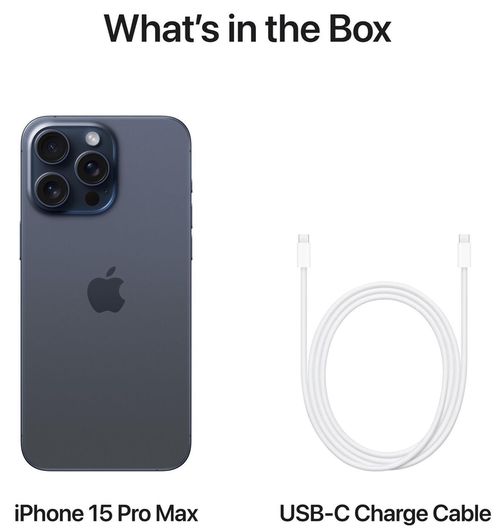 купить Смартфон Apple iPhone 15 Pro Max 1 TB Blue Titanium {Grade B} Refurb. в Кишинёве 