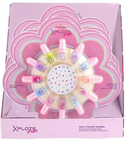 cumpără Set de creație miscellaneous 44187 Set ojă pentru unghii Xplote Fun Floareа colorată în Chișinău 