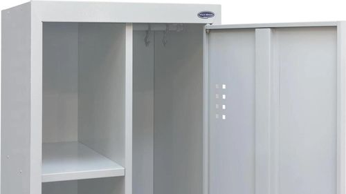 купить Офисная металлическая мебель УХЛ-МАШ ШМХ-500/1 Шкаф хозяйственный 1-дверный (1800x500x500) в Кишинёве 