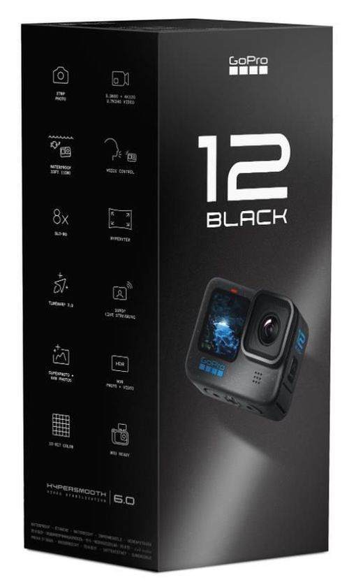 купить Экстрим-камера GoPro HERO 12 Black, CHDHX-121-RW в Кишинёве 