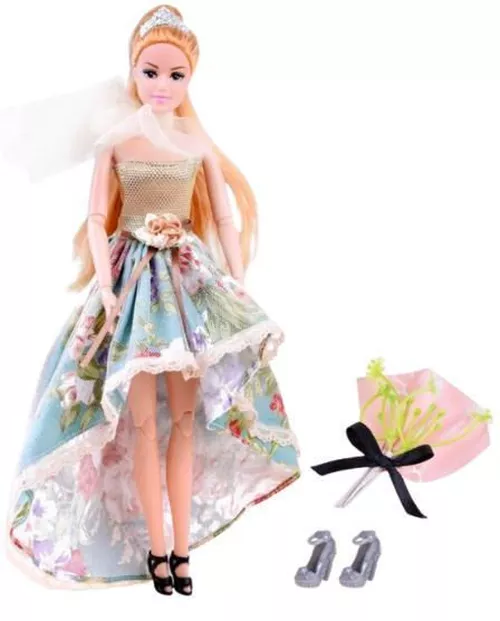 купить Кукла Essa QJ078D Păpușa Emily de vară cu buchet și accesorii в Кишинёве 