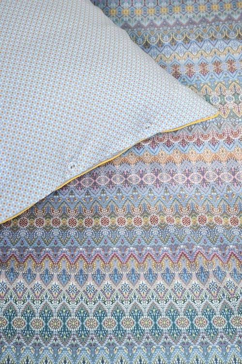 cumpără Lenjerie de pat Pip Studio 329216 Ashanti 140x200/220 Blue în Chișinău 