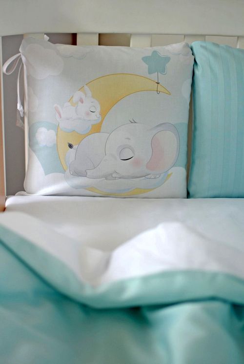 cumpără Lenjerie de pat pentru copii Veres 220.47 Elephant (6ед.) în Chișinău 