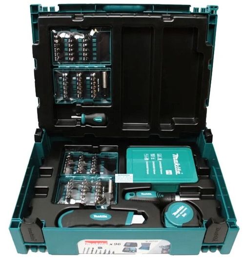 купить Набор головок, бит, насадок Makita B-49725 Set makpac 96 biti burghie в Кишинёве 