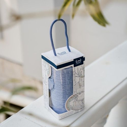 Покрывало La Millou Bamboo Tender Blanket Blue Jeans 