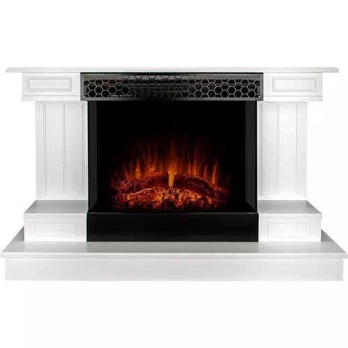 купить Камин электрический ArtFlame Azona & Flamora, 710x1120x430mm, Alb в Кишинёве 