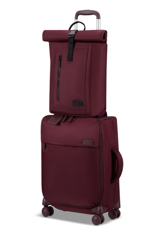 cumpără Rucsac pentru oraș Lipault City Plume Rolltop Bordo (144847/1124) în Chișinău 