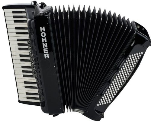 cumpără Pian digital Hohner Bravo III 120 silent key BK Acordeon 120 BASS NEGRU (16822) în Chișinău 