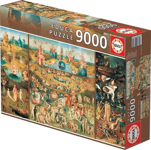 купить Пазл Educa 14831 - 9000 The garden of earthly delights в Кишинёве 