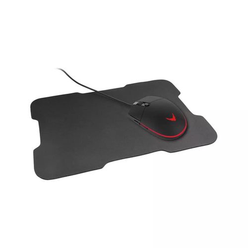 cumpără Mouse Omega VSETMPX5 Gaming LED Mouse + MousePad 295x210x2mm (45195) în Chișinău 
