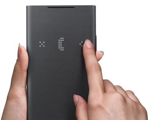 cumpără Husă pentru smartphone Samsung EF-NN985 LED View Cover White Silver în Chișinău 