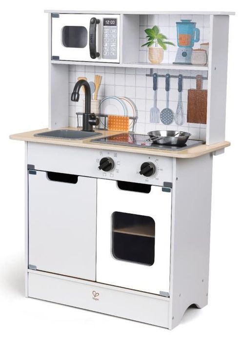 купить Игрушечная кухня и посуда Hape E3213 Set de joacă Bucătăria modernă, cu lumină și sunet в Кишинёве 