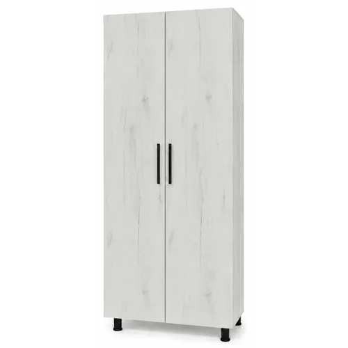 купить Шкаф Mashtab S12518 Tores Mixt (800x500x2000) Stejar Alb в Кишинёве 