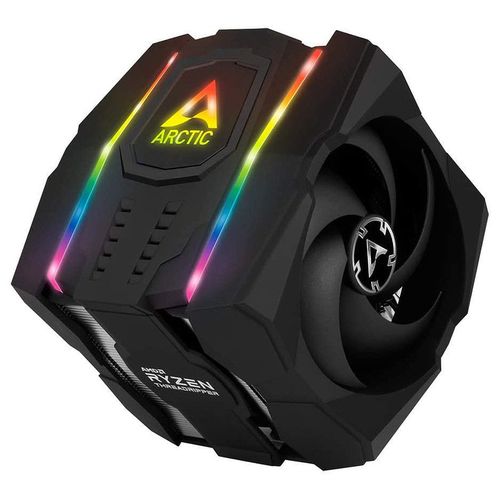 cumpără Cooler Dual Tower with A-RGB Arctic Freezer 50 TR for AMD Ryzen Threadripper, Socket AMD sTRX4, sTR4, SP3, 1xFAN 120mm, 1xFAN 140mm, 200-1800rpm PWM, 13 A-RGB LEDs, Fluid Dynamic Bearing, ACFRE00055A în Chișinău 