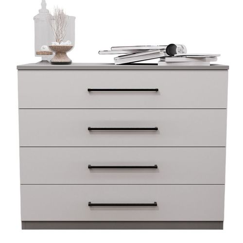 cumpără Comodă Bayro Serenity 1000x810x450 серый асфальт фасад серый în Chișinău 