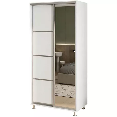 cumpără Dulap my-STYLE C10H2T04AM01-U21, 100x220, белый în Chișinău 