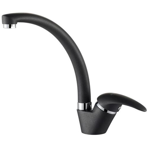 купить Смеситель кухонный Helika-AquaSanita 2813-601 AMBRA Black metallic в Кишинёве 