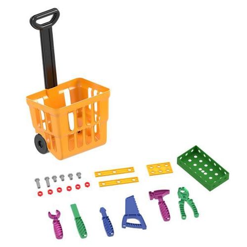 cumpără Set de construcție Pilsan 03714 Cărucior cu unelte în Chișinău 