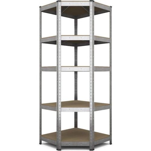 cumpără Raft de depozitare Nex Home Raft metalic colț Budget 1800x900x400x705mm, 5 nivele MDF, galvanizat în Chișinău 