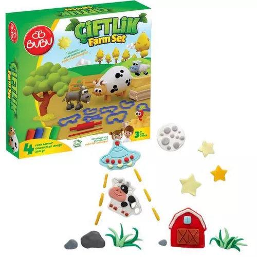 cumpără Set de creație BuBu OH0017 Set cu plastilină de modelat PLAY DOUGH Animale domestice în Chișinău 
