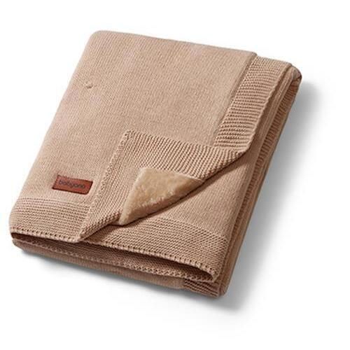 cumpără Lenjerie de pat pentru copii BabyOno 1671/03 Patura de bumbac cu captuseala de flanel (maro) în Chișinău 