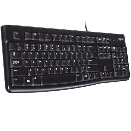 купить Клавиатура Logitech K120 Black, Keyboard for Business, USB, 920-002522 (tastatura/клавиатура) в Кишинёве 