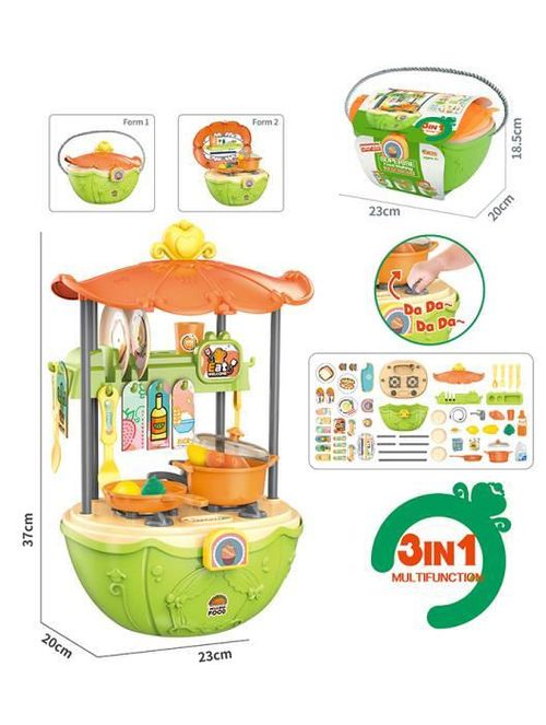 купить Игрушечная кухня и посуда Optmarket ДЕ05.422 Set bucatarie в Кишинёве 