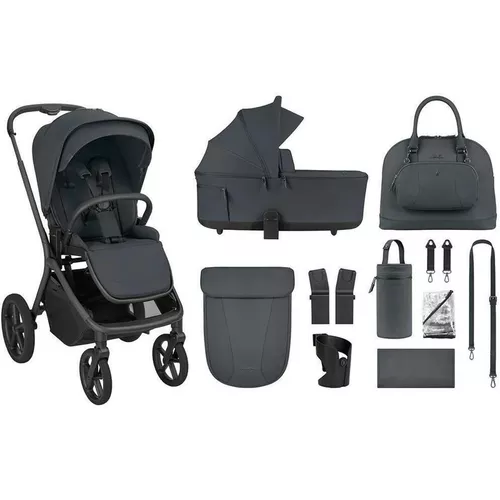 купить Детская коляска Kikka Boo 31001020171 Carucior 2in1 Goya Platinum Graphite в Кишинёве 