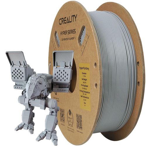 cumpără Filament pentru imprimantă 3D Creality HYPER PLA Gri în Chișinău 