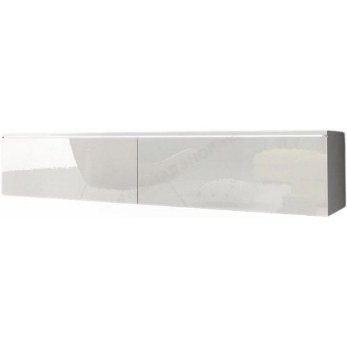 cumpără Suport TV de podea Mirjan Dlone/Cabinet D c LED подсветкой 140 White Gloss/White în Chișinău 