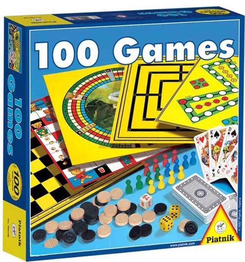 купить Настольная игра Piatnik 780196LV 100 Games RUS в Кишинёве 