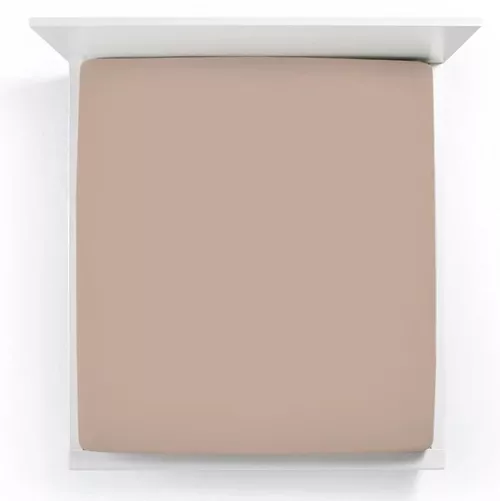 cumpără Lenjerie de pat Formesse 035-23-0126 Fitted Sheet Bella Gracia standard 200x220-200x240 Truffle în Chișinău 