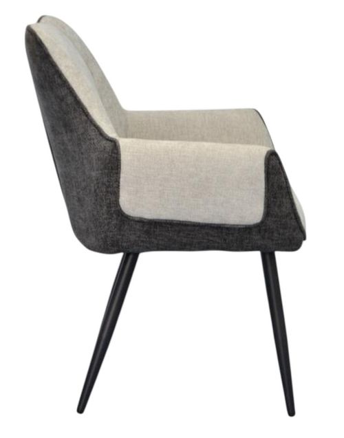 cumpără Scaun Evelin di Costacurta QT-227B, UF885-13 (Light grey)/UF885-15 (Dark grey) în Chișinău 