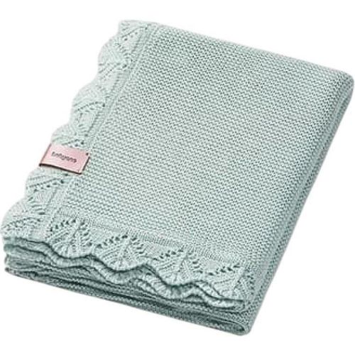 купить Комплект подушек и одеял BabyOno 1674/04 Patura de bambus tricotata /albastru/ в Кишинёве 