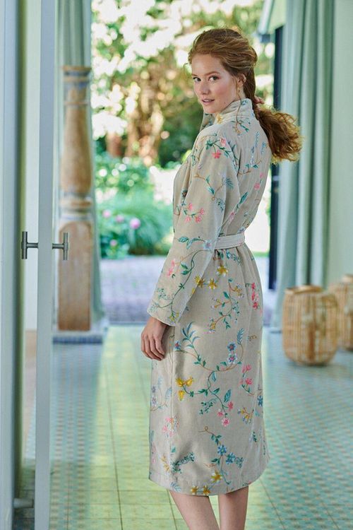 cumpără Textile de casă Pip Studio 217936 Les Fleurs Bathrobe Khaki M în Chișinău 